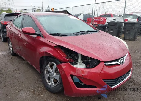 2014 Hyundai Elantra Se from USA, damaged, VIN 5NPDH4AE2EH541864